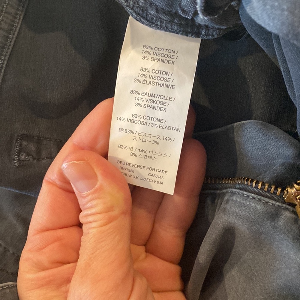 Excellent condition J. Crew toothpick pants - Picture 3 of 4